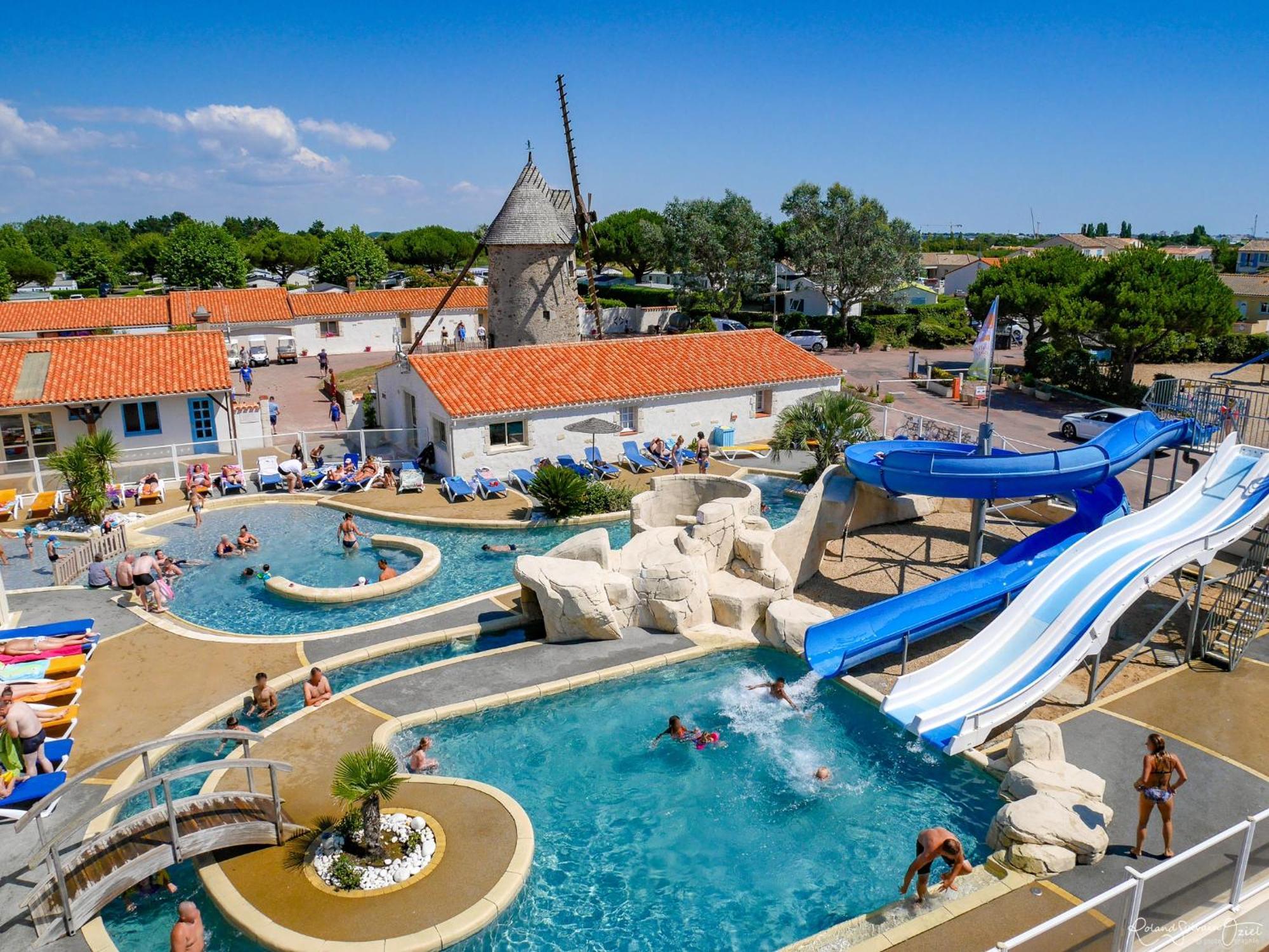 Les Sables-dʼOlonne Camping Le Moulin De La Salle מראה חיצוני תמונה
